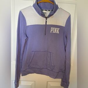 Victoria's Secret Lavender and White Hoodie